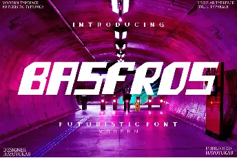 Basfros font