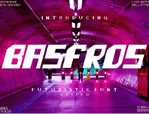 Basfros font