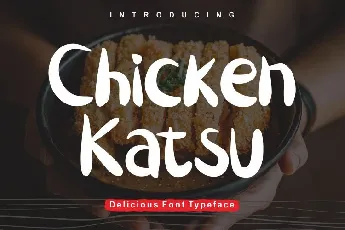 Chicken Katsu font