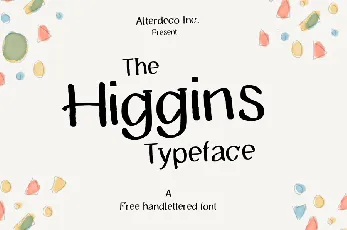 The Higgins Typeface font