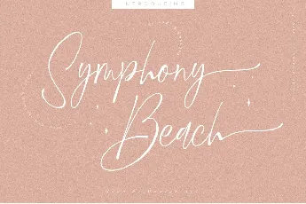 Symphony Beach font