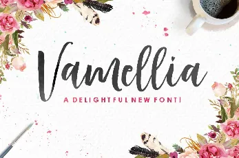 Vamellia font