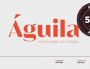 Ãguila font