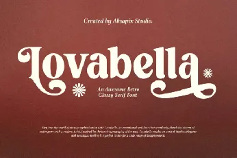 Lovabella font