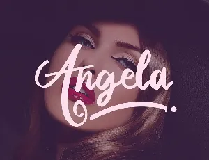 Angela Beautiful font