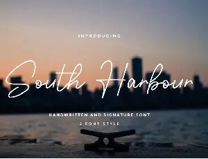 South Harbour font