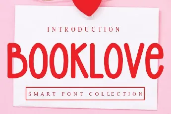 Booklove Display font