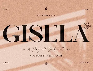 Gisela font