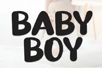 Baby Boy Display font