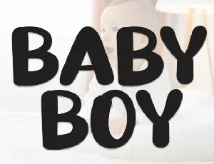 Baby Boy Display font
