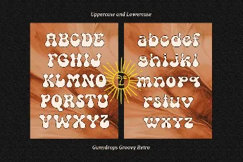 GUNYDROPS DEMO font