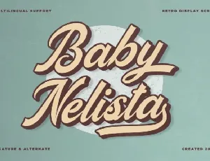 Baby Nelista font