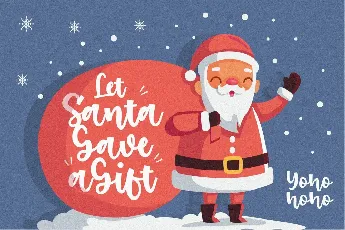 Santa Robin font