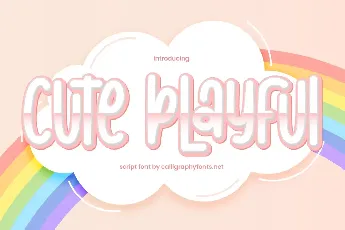 Cute Playful Demo font