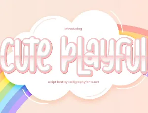 Cute Playful Demo font