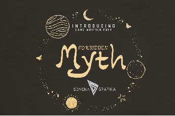 Forbidden Myth font