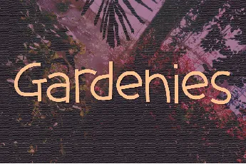 Gardenies font