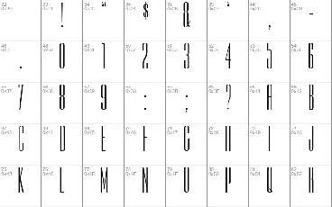 Rothman font