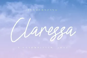 Claressa Demo font