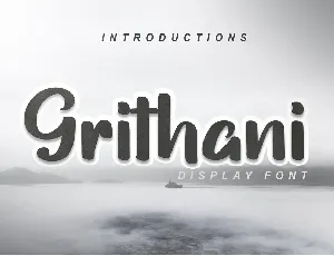 Grithani font