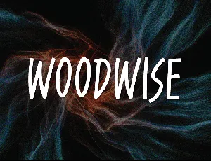 Woodwise font