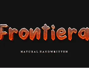 Frontiera font