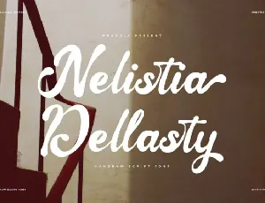 Nelistia Dellasty font