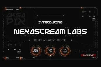 Nexascream Labs font