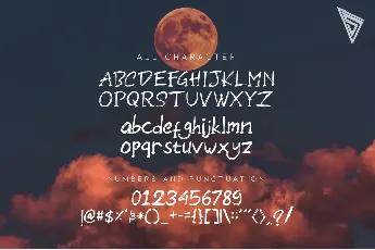 Moon Light Demo font