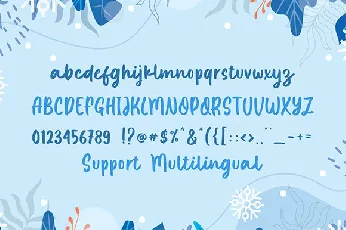 Winter Christmas font