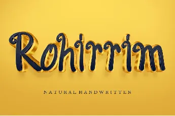 Rohirrim font