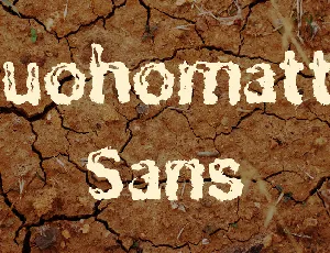 Ruohomatto Sans font