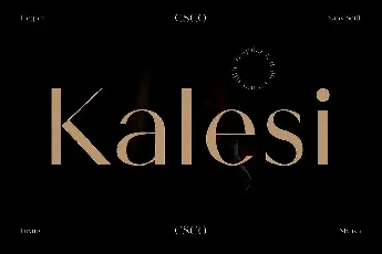 Kalesi font