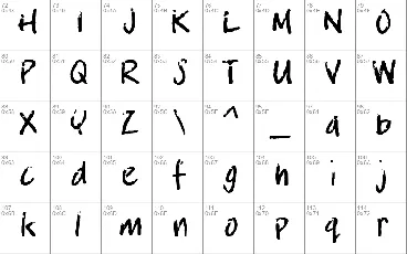 Crossword Bill font