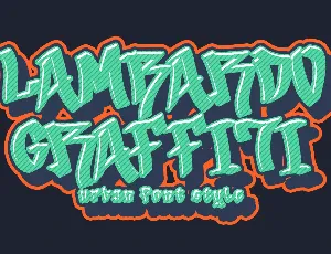 Lambardo Graffiti Demo font