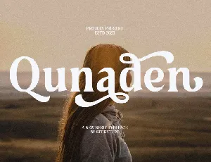 Qunaden font