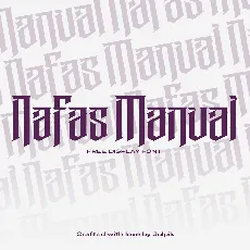 Nafas Manual font