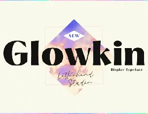 Glowkin font