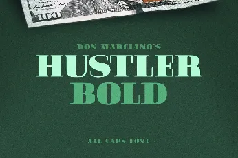 Hustler font