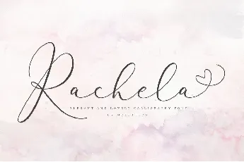 Rachela Script font