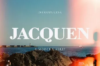 Jacquen font