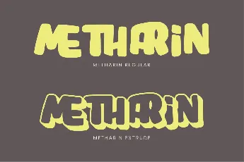 Metarin Free font