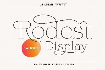 Rodest font