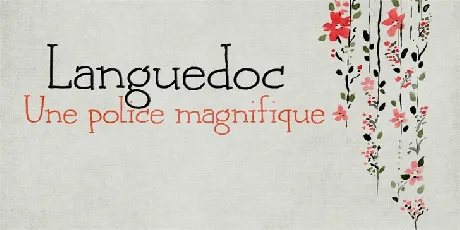 DK Languedoc Free font