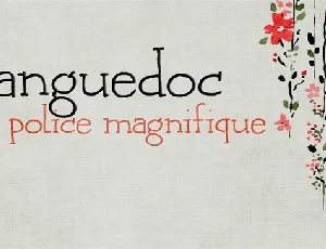 DK Languedoc Free font