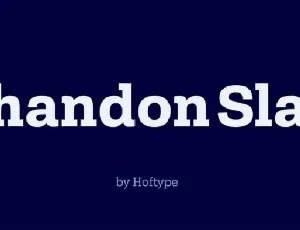 Shandon Slab Family font