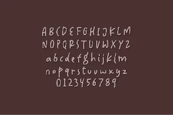 Motherhand font