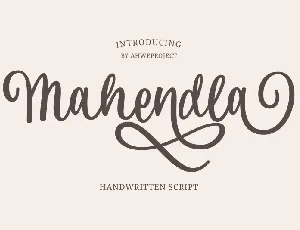 Mahendla font