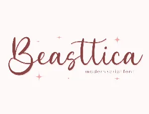 Beasttica font