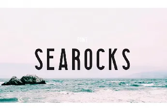 Searocks font